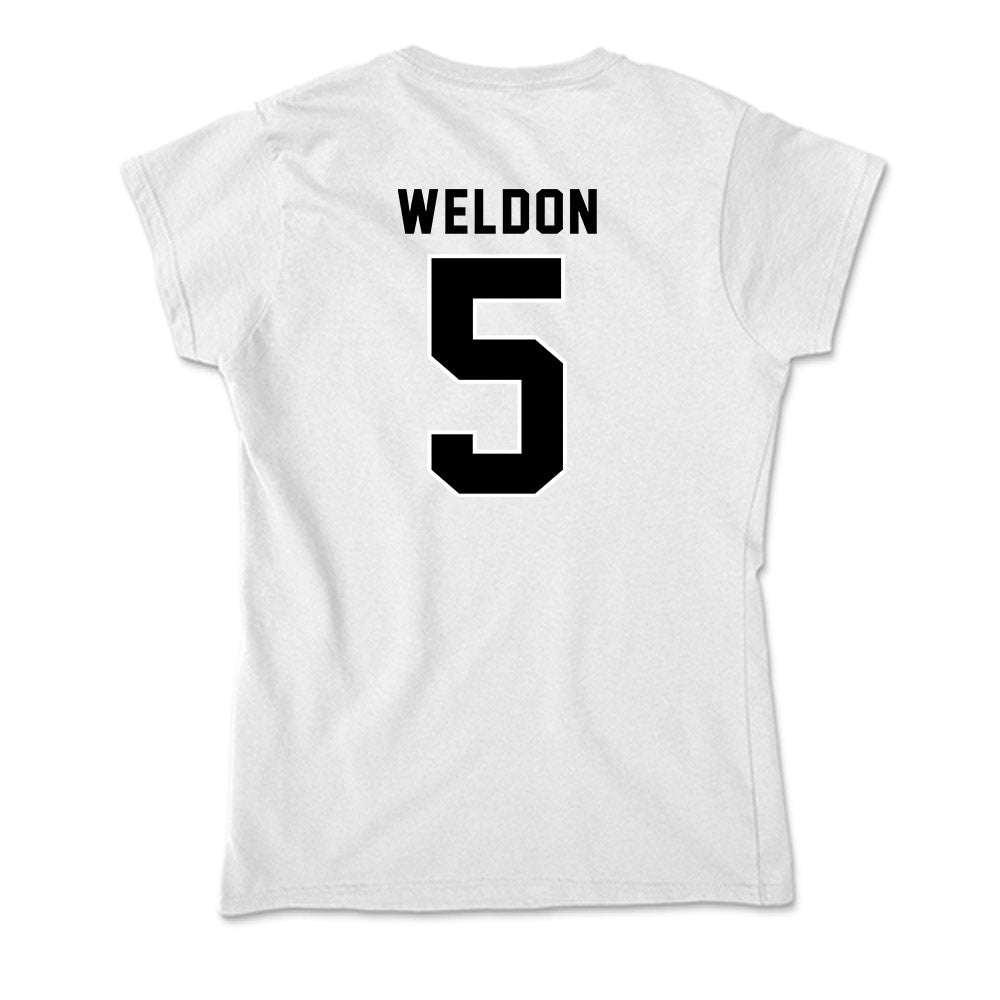 Providence - NCAA Women's Volleyball : Megan Weldon - Soft Style Women’s T-Shirt-1