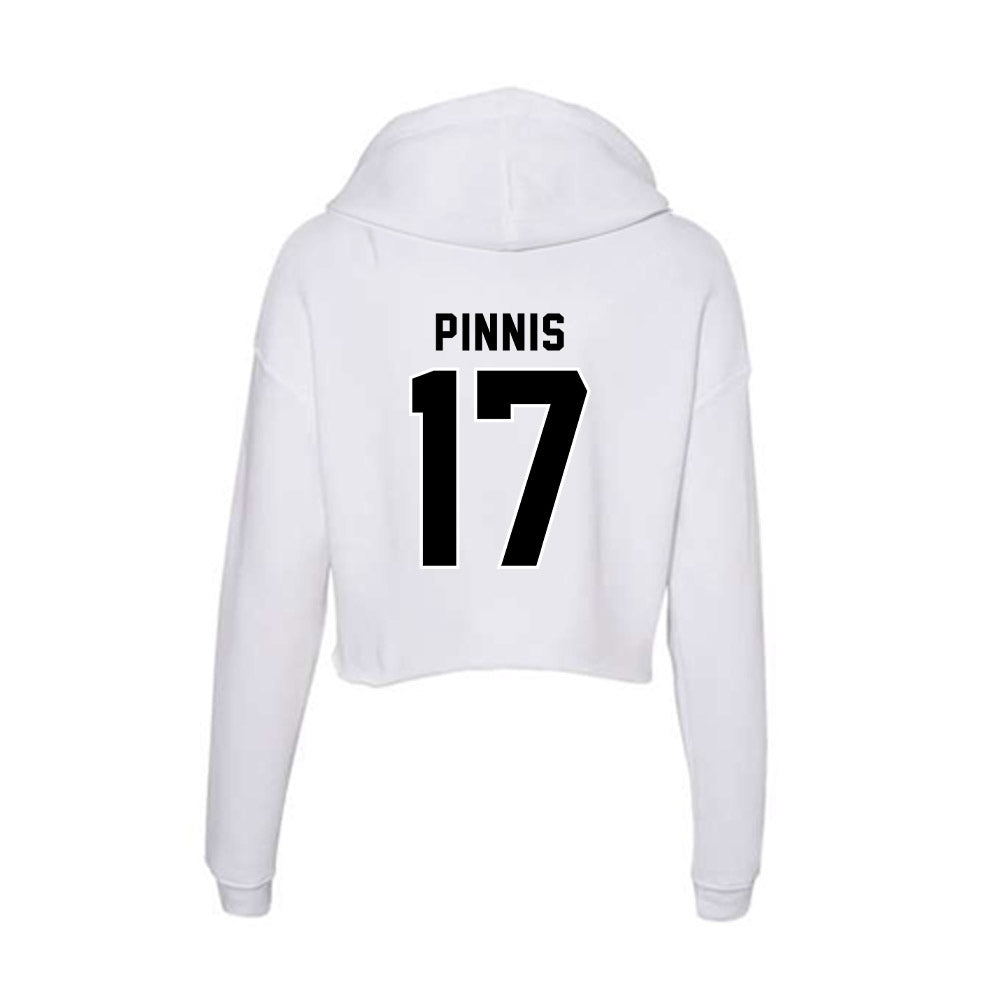 Providence - NCAA Men's Basketball : Peteris Pinnis - Women's Crop Fleece Hoodie-1