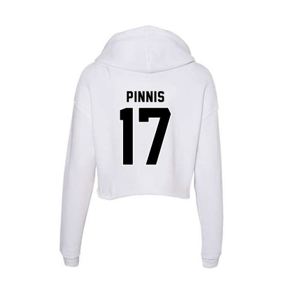 Providence - NCAA Men's Basketball : Peteris Pinnis - Women's Crop Fleece Hoodie-1