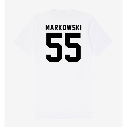 Providence - NCAA Men's Lacrosse : Stephen Markowski - Women's V-Neck T-Shirt-1