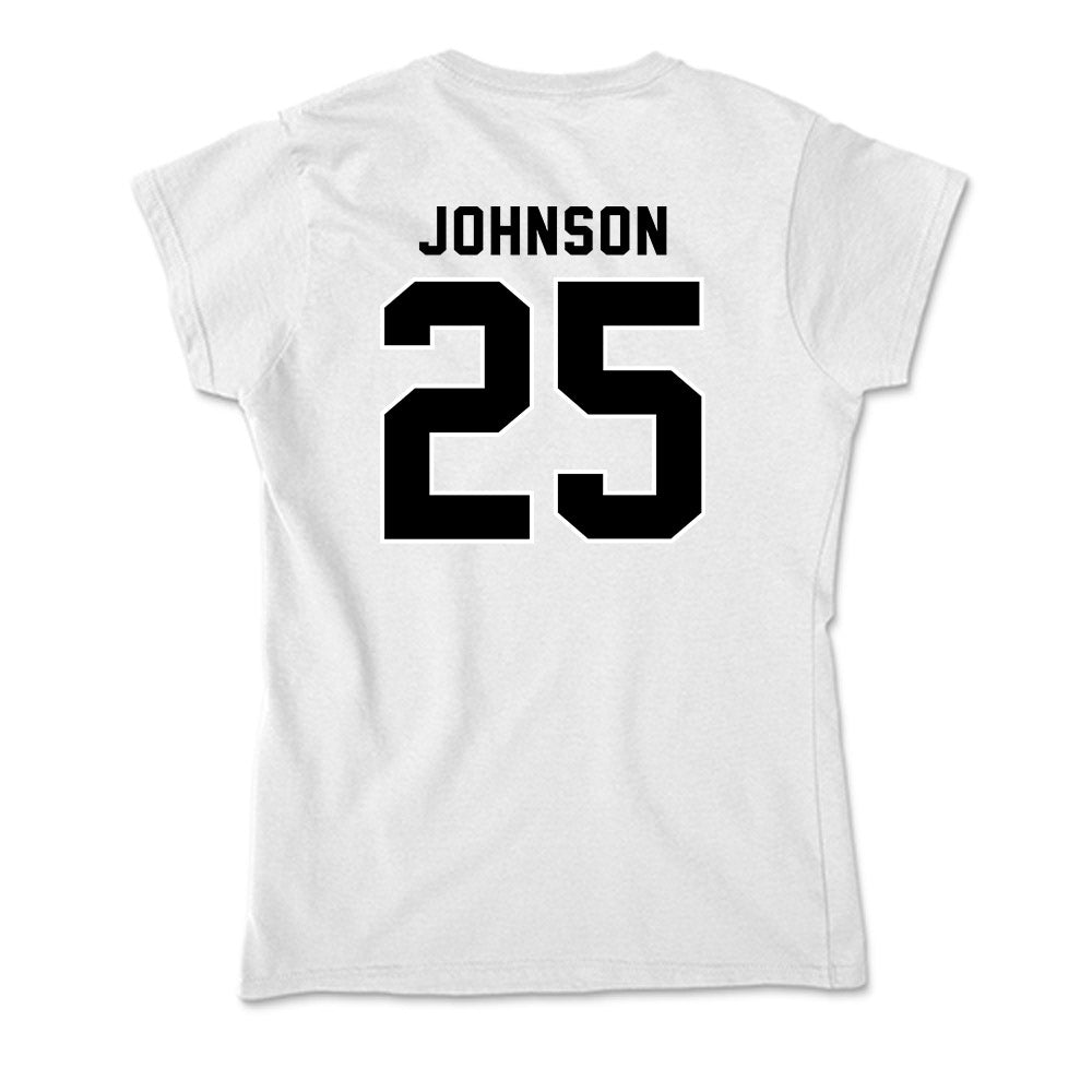 Providence - NCAA Women's Ice Hockey : Hannah Johnson - Soft Style Women’s T-Shirt-1