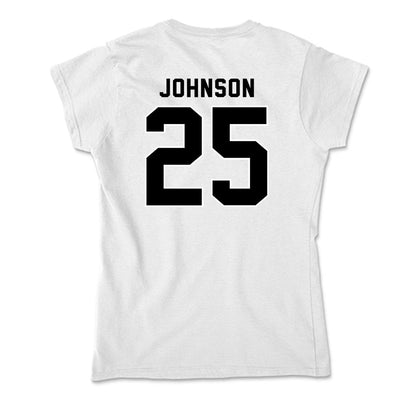 Providence - NCAA Women's Ice Hockey : Hannah Johnson - Soft Style Women’s T-Shirt-1