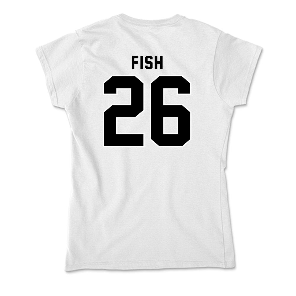 Providence - NCAA Men's Ice Hockey : Carl Fish - Soft Style Women’s T-Shirt-1