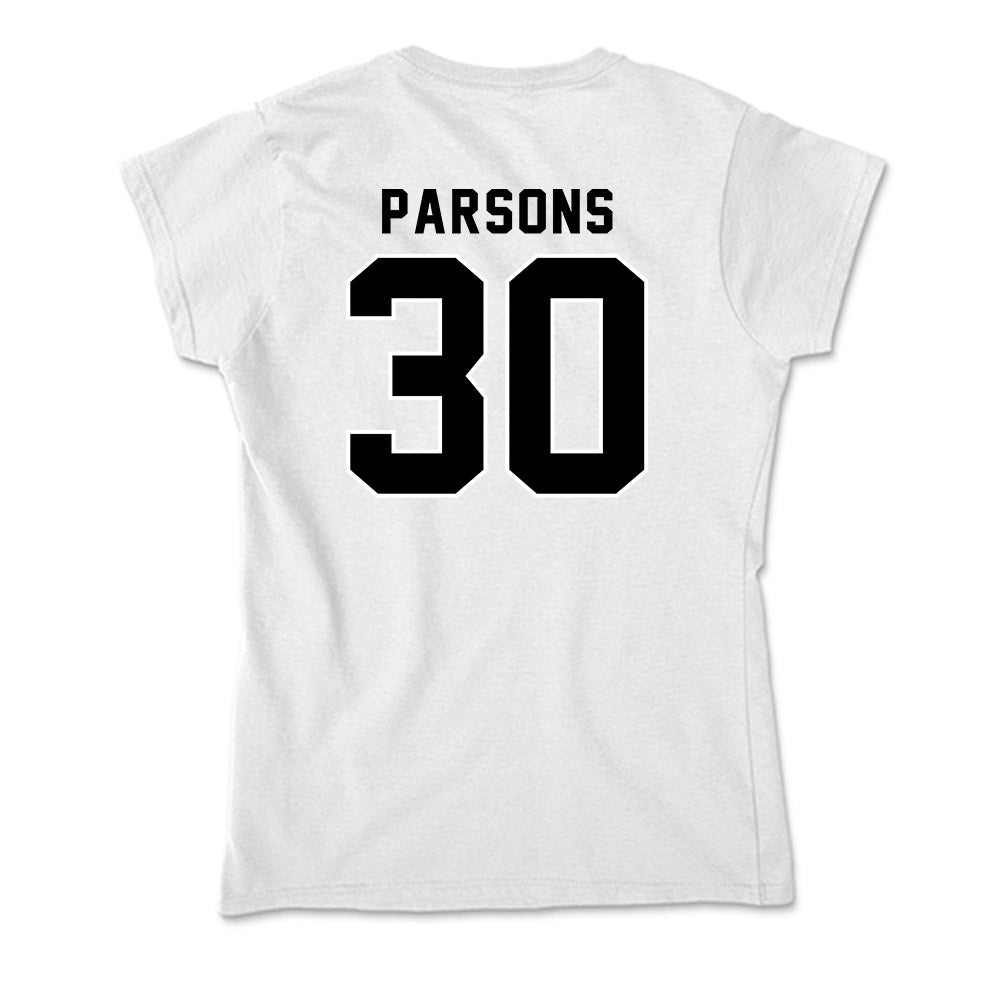 Providence - NCAA Men's Ice Hockey : John Parsons - Soft Style Women’s T-Shirt-1