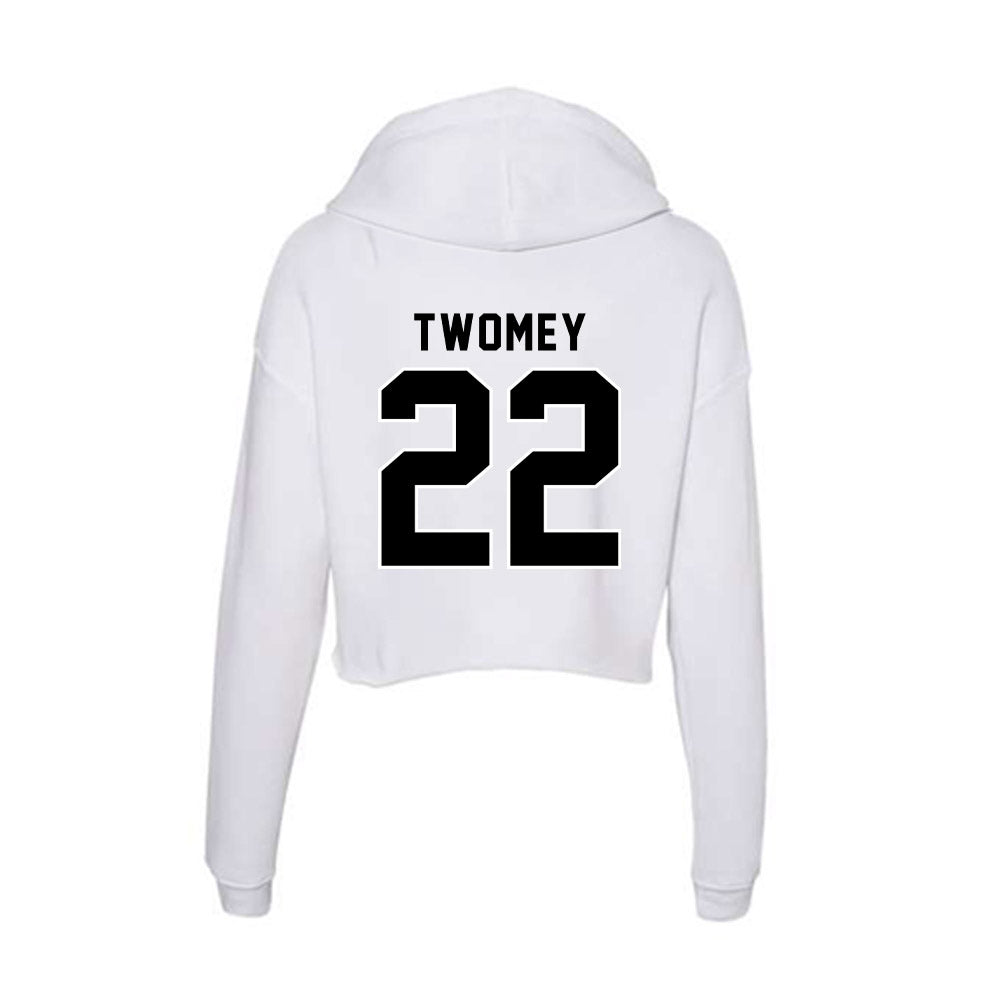 Providence - NCAA Softball : Alyssa Twomey - Women's Crop Fleece Hoodie-1