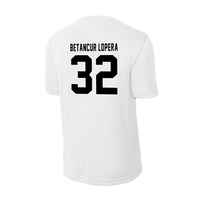Providence - NCAA Men's Soccer : Steban Betancur Lopera - Activewear T-Shirt-1