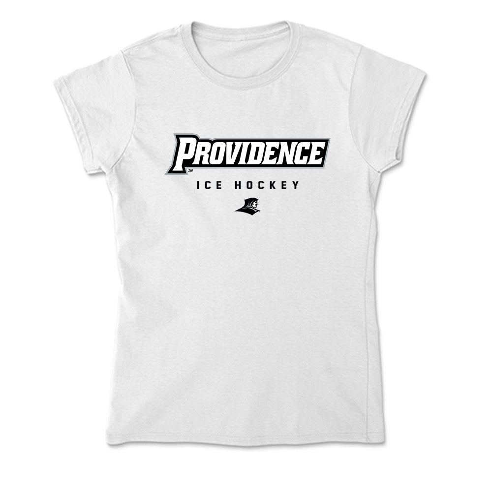 Providence - NCAA Men's Ice Hockey : Cam Gendron - Soft Style Women’s T-Shirt-0