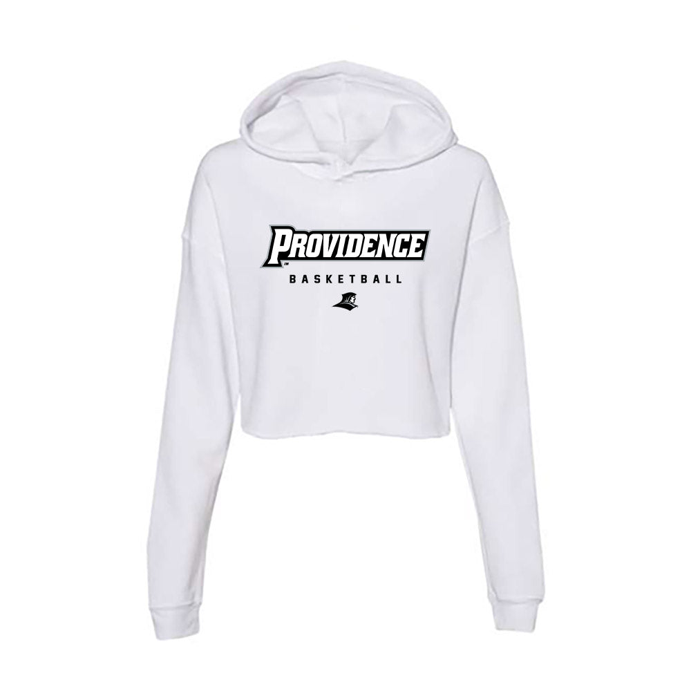 Providence - NCAA Women's Basketball : Marta Morales Romero - Women's Crop Fleece Hoodie-0