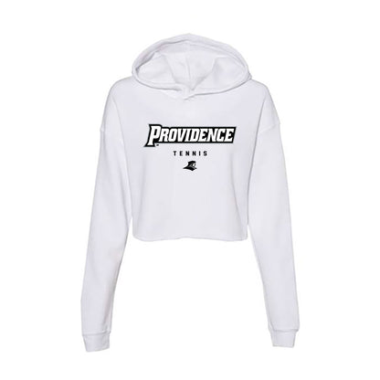 Providence - NCAA Women's Tennis : Elisa Davalos - Women's Crop Fleece Hoodie-0