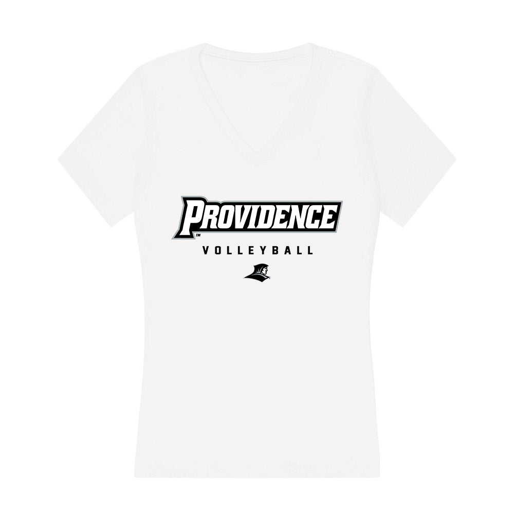 Providence - NCAA Women's Volleyball : Hadley Pride - Women's V-Neck T-Shirt-0