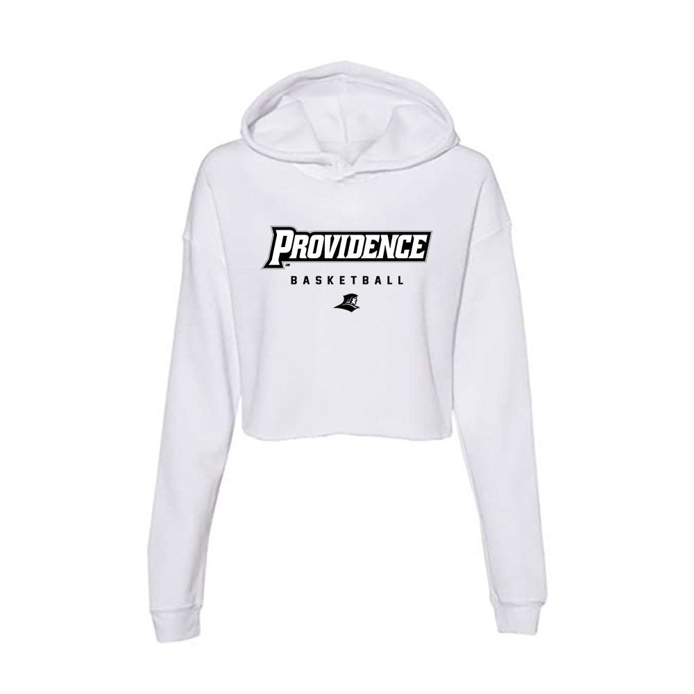 Providence - NCAA Women's Basketball : Ashley Dinges - Women's Crop Fleece Hoodie-0