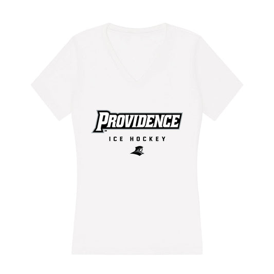 Providence - NCAA Men's Ice Hockey : Guillaume Richard - Women's V-Neck T-Shirt-0