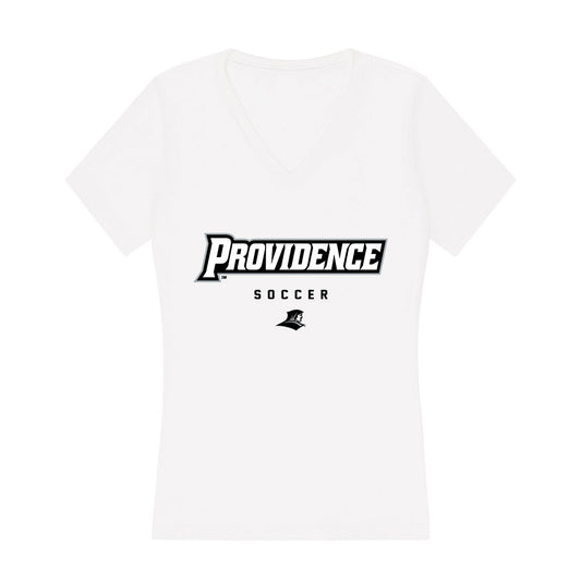 Providence - NCAA Men's Soccer : Andrew Bilbie - Women's V-Neck T-Shirt-0