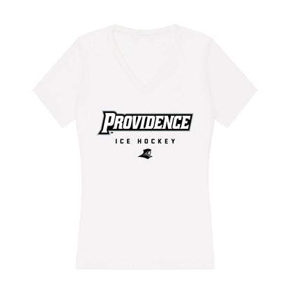 Providence - NCAA Women's Ice Hockey : Peyton Blaney - Women's V-Neck T-Shirt-0
