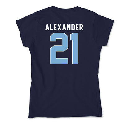 The Citadel - NCAA Men's Basketball : Cole Alexander - Soft Style Women’s T-Shirt-1