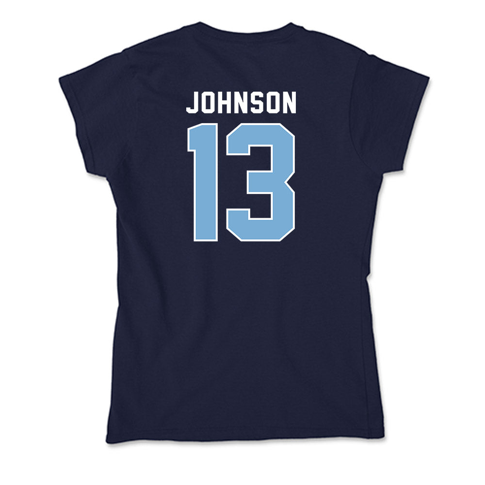 The Citadel - NCAA Women's Soccer : Maya Johnson - Soft Style Women’s T-Shirt-1