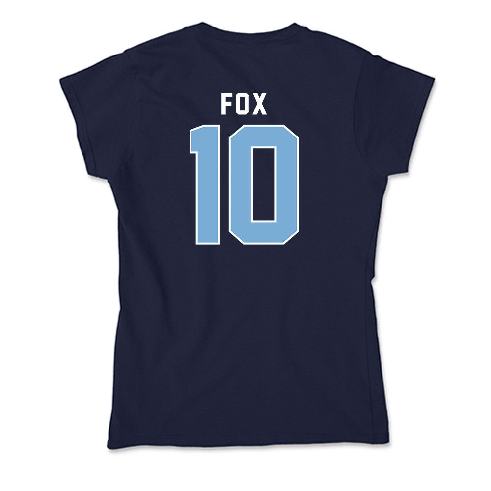 The Citadel - NCAA Men's Basketball : Brody Fox - Soft Style Women’s T-Shirt-1