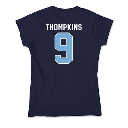 The Citadel - NCAA Football : Cobey Thompkins - Soft Style Women’s T-Shirt-1