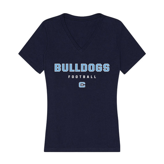 The Citadel - NCAA Football : Malachi Smith - Women's V-Neck T-Shirt-0