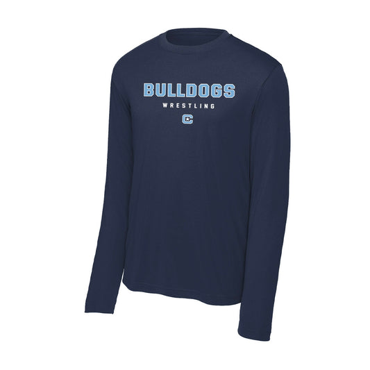 The Citadel - NCAA Wrestling : Dillon Roman - Activewear Long Sleeve T-Shirt-0