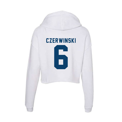 Saint Peter's - NCAA Softball : Lauren Czerwinski - Women's Crop Fleece Hoodie-2