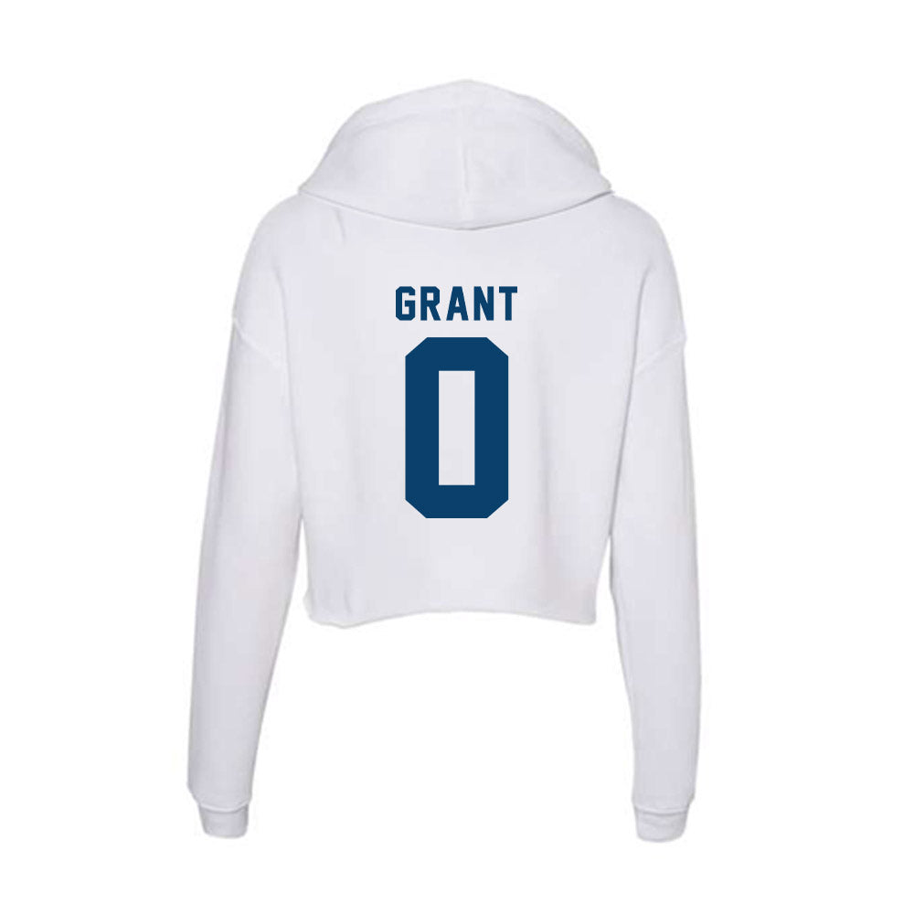 Saint Peter's - NCAA Women's Basketball : Laila Grant - Women's Crop Fleece Hoodie-2