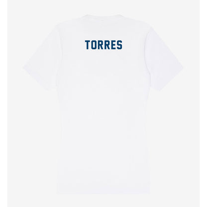 Saint Peter's - NCAA Men's Swimming & Diving : Anthony Torres - Women's V-Neck T-Shirt-1