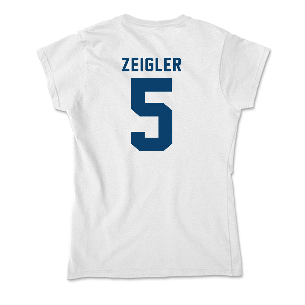 Saint Peter's - NCAA Men's Basketball : Armoni Zeigler - Soft Style Women’s T-Shirt-1