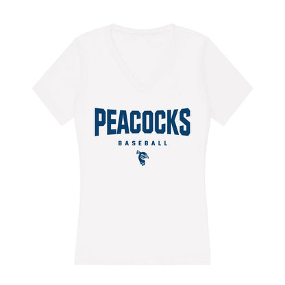 Saint Peter's - NCAA Baseball : Tyler Smith - Women's V-Neck T-Shirt-0