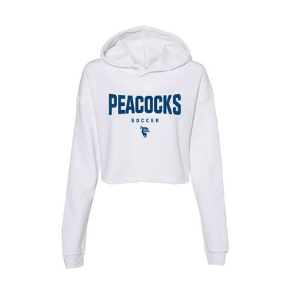 Saint Peter's - NCAA Men's Soccer : Micah OGarro - Women's Crop Fleece Hoodie-1