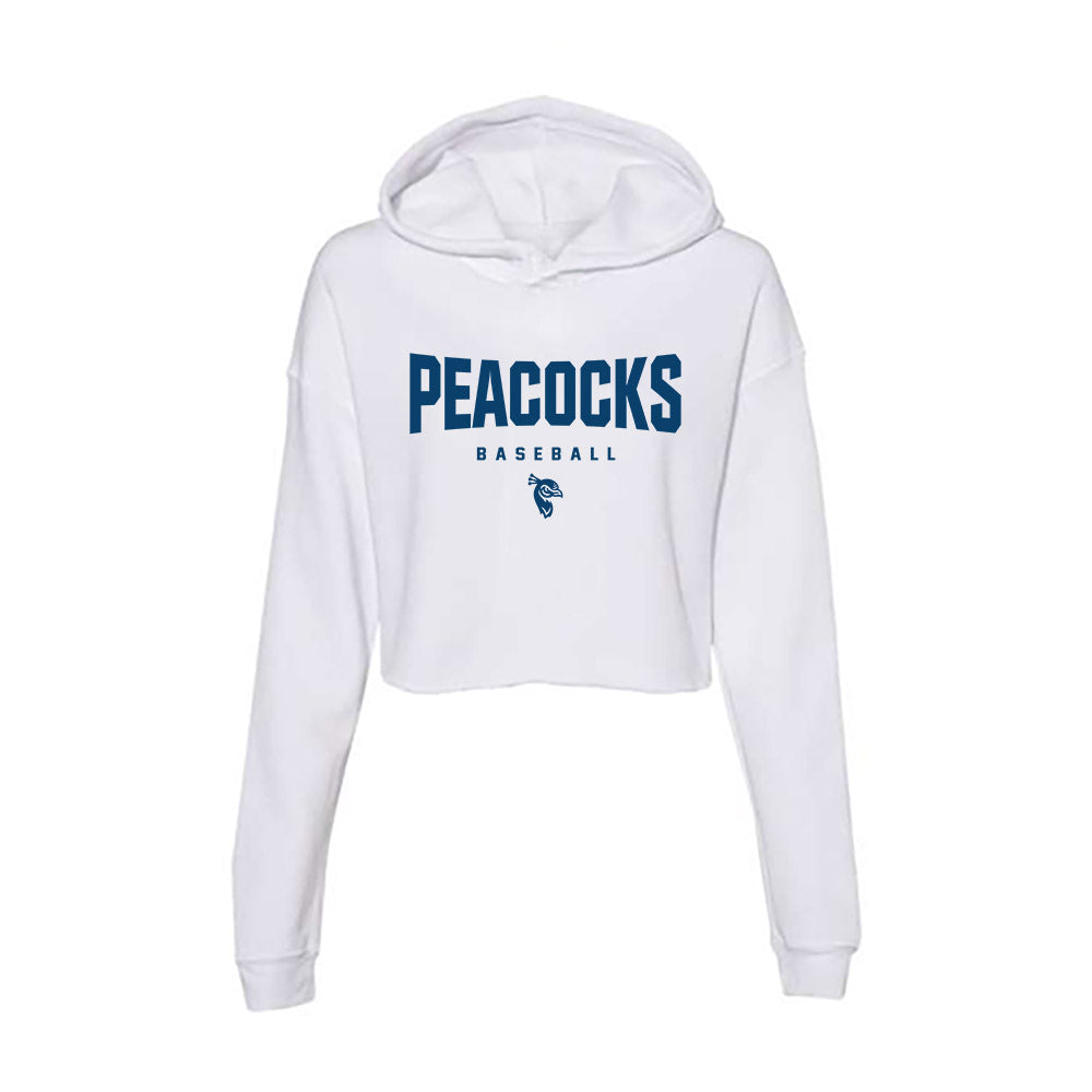 Saint Peter's - NCAA Baseball : Tyler DeClusin - Women's Crop Fleece Hoodie-0