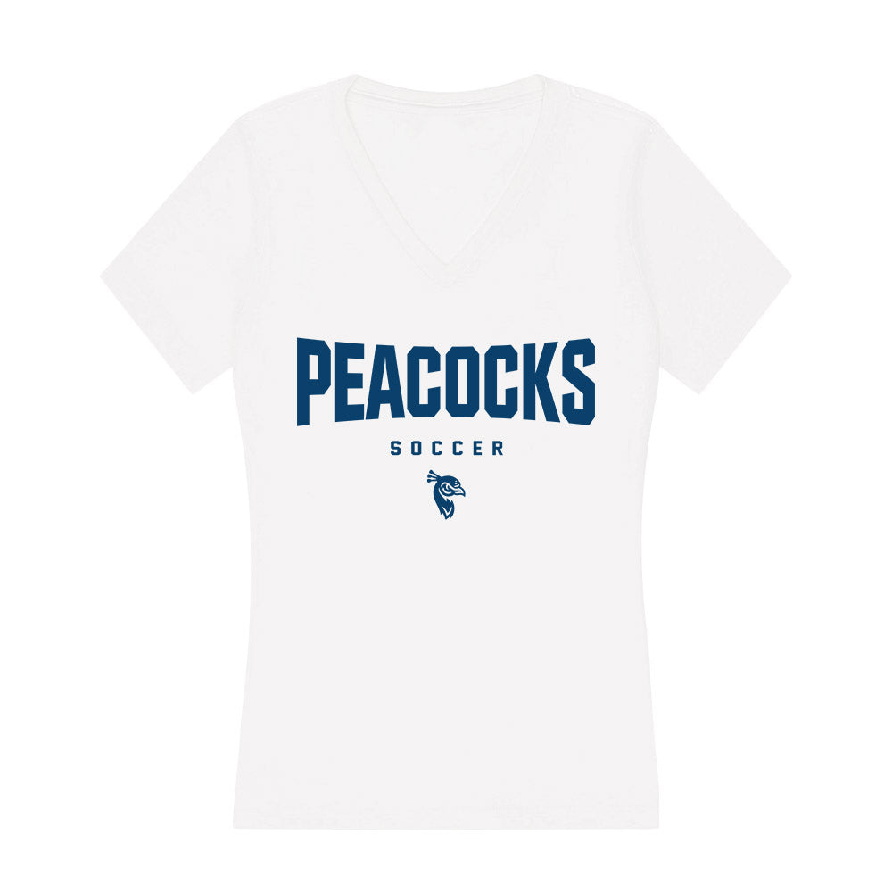 Saint Peter's - NCAA Men's Soccer : Craig Chowanec - Women's V-Neck T-Shirt-0