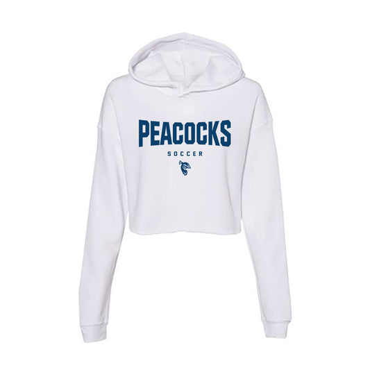 Saint Peter's - NCAA Women's Soccer : Allyssia Merisier - Women's Crop Fleece Hoodie-0