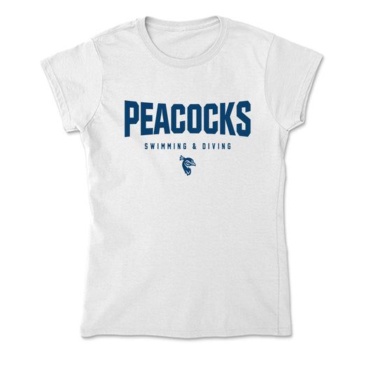 Saint Peter's - NCAA Men's Swimming & Diving : Paxton Gibson - Soft Style Women’s T-Shirt-0