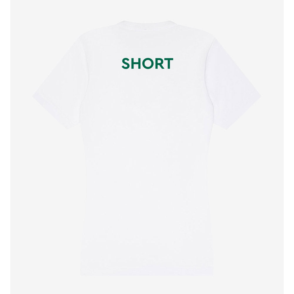 Illinois Wesleyan - NCAA Women's Track & Field : Mallory Short - Women's V-Neck T-Shirt-1