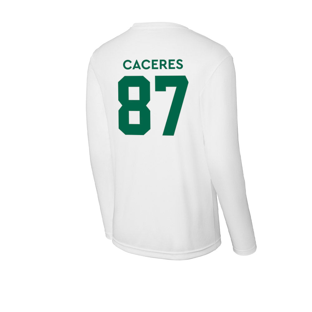 Illinois Wesleyan - NCAA Football : Anthony Caceres - Activewear Long Sleeve T-Shirt-1