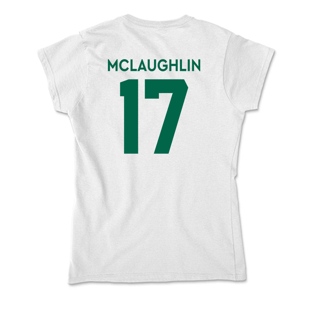 Illinois Wesleyan - NCAA Football : Colin McLaughlin - Soft Style Women’s T-Shirt-1