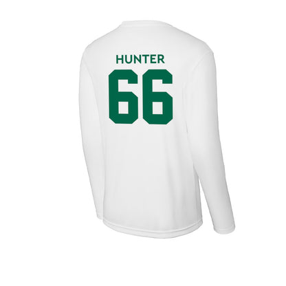 Illinois Wesleyan - NCAA Football : Demarco Hunter - Activewear Long Sleeve T-Shirt-1
