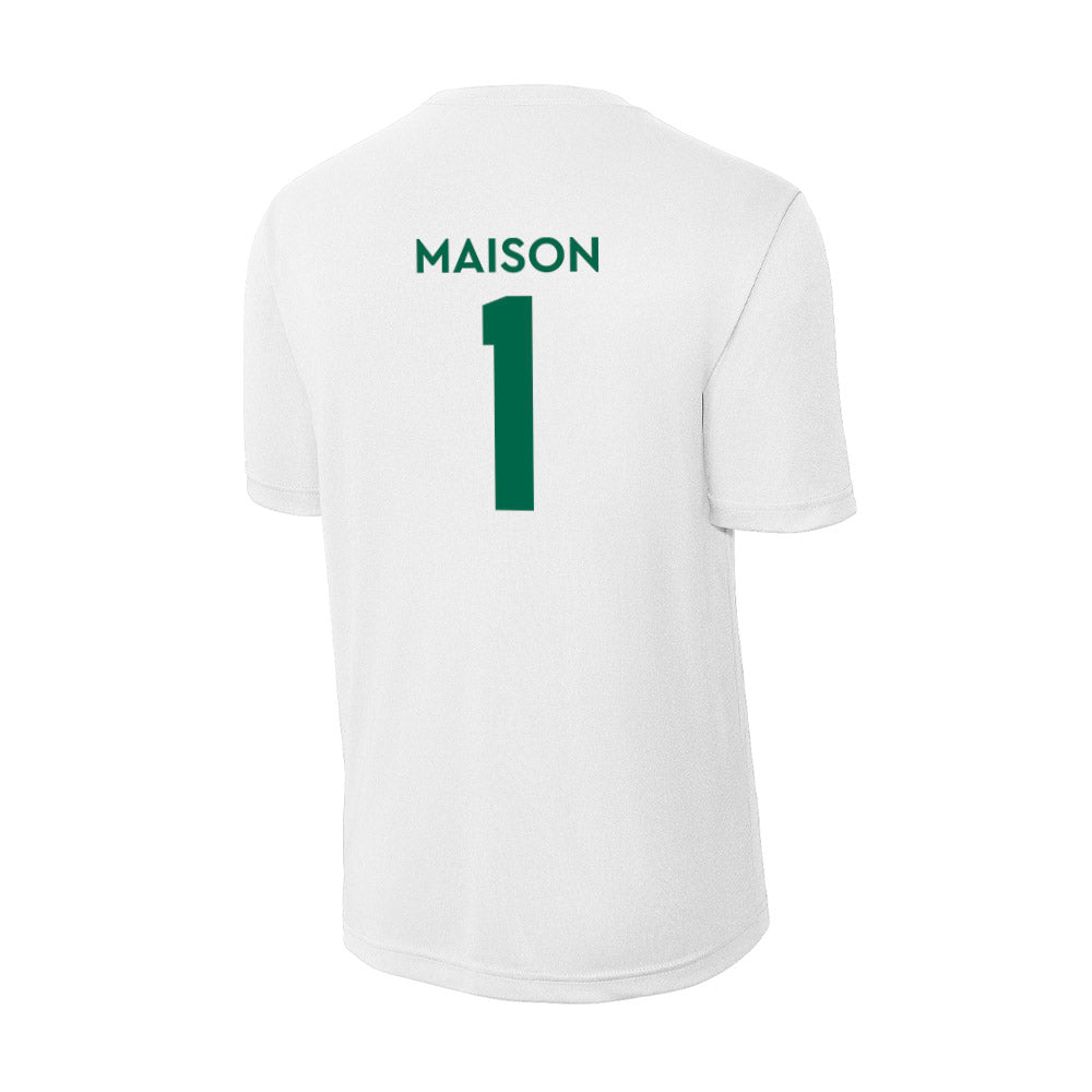 Illinois Wesleyan - NCAA Men's Track & Field : Nyamedze Maison - Activewear T-Shirt-1