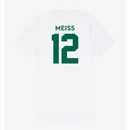 Illinois Wesleyan - NCAA Men's Basketball : Micah Meiss - Women's V-Neck T-Shirt-1