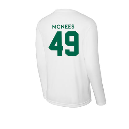 Illinois Wesleyan - NCAA Football : Zach McNees - Activewear Long Sleeve T-Shirt