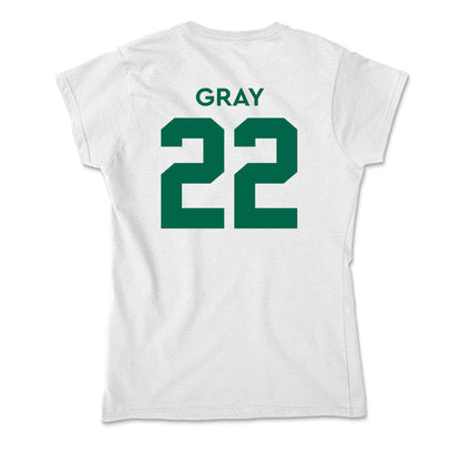 Illinois Wesleyan - NCAA Football : Malik Gray - Soft Style Women’s T-Shirt-1