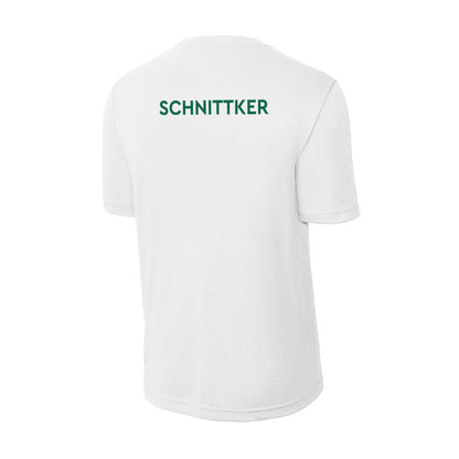 Illinois Wesleyan - NCAA Women's Swimming & Diving : Abigail Schnittker - Activewear T-Shirt-1