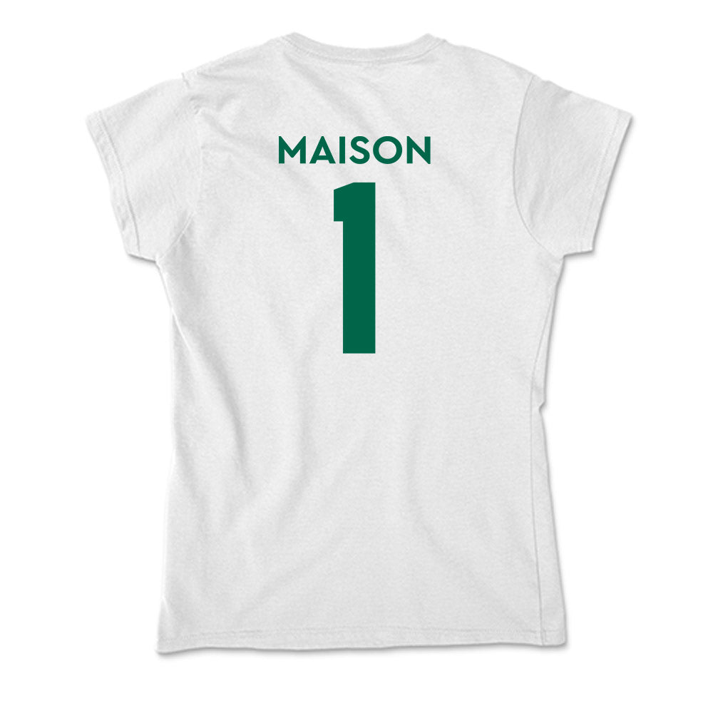 Illinois Wesleyan - NCAA Men's Track & Field : Nyamedze Maison - Soft Style Women’s T-Shirt-1