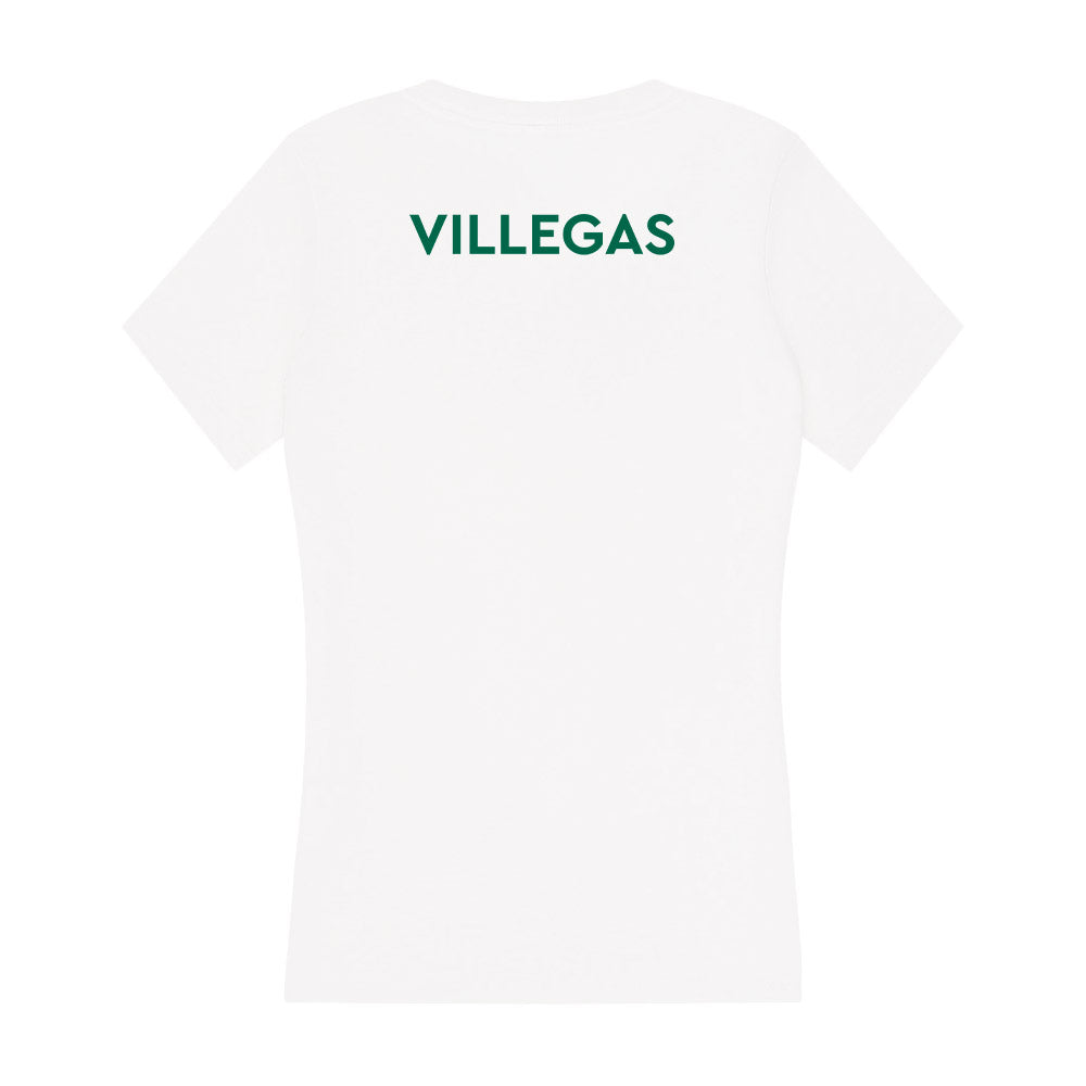  - NCAA Wrestling : Elijah Villegas - Women's V-Neck T-Shirt-1