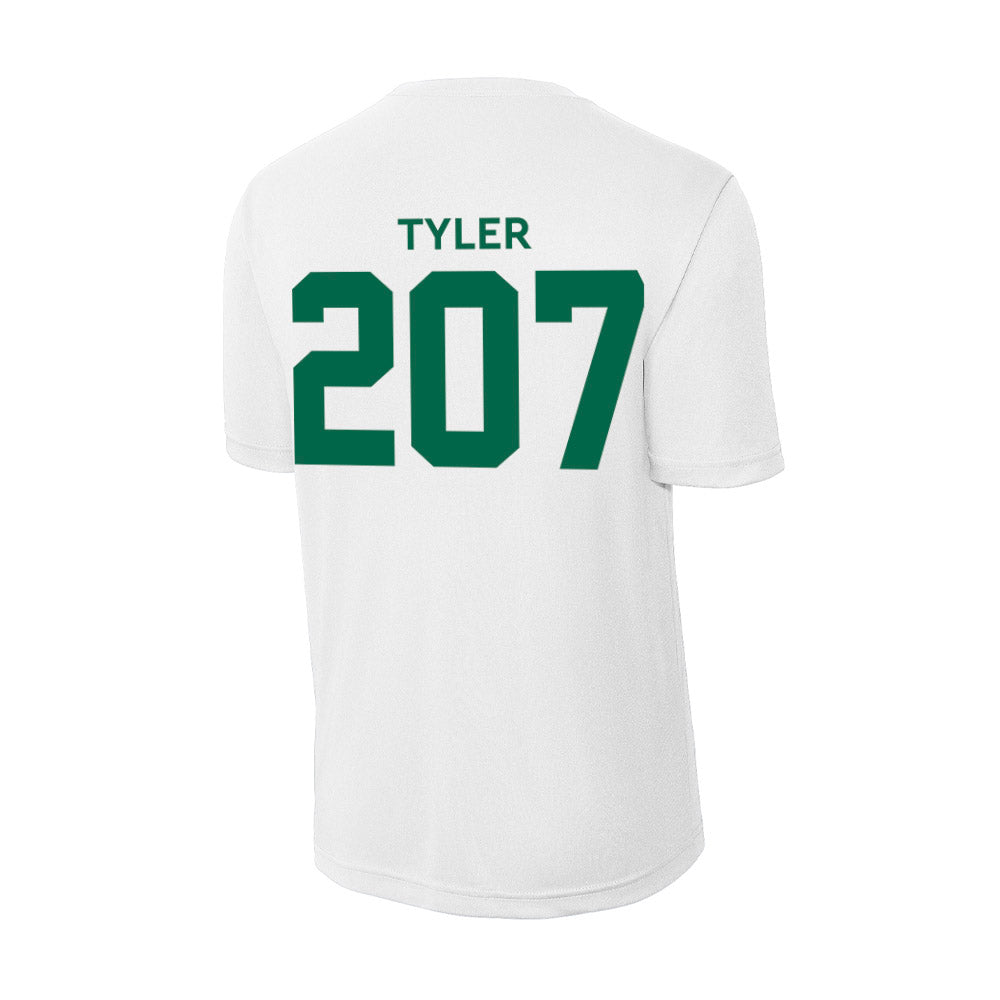 Illinois Wesleyan - NCAA Wrestling : Jurdan Tyler - Activewear T-Shirt-1