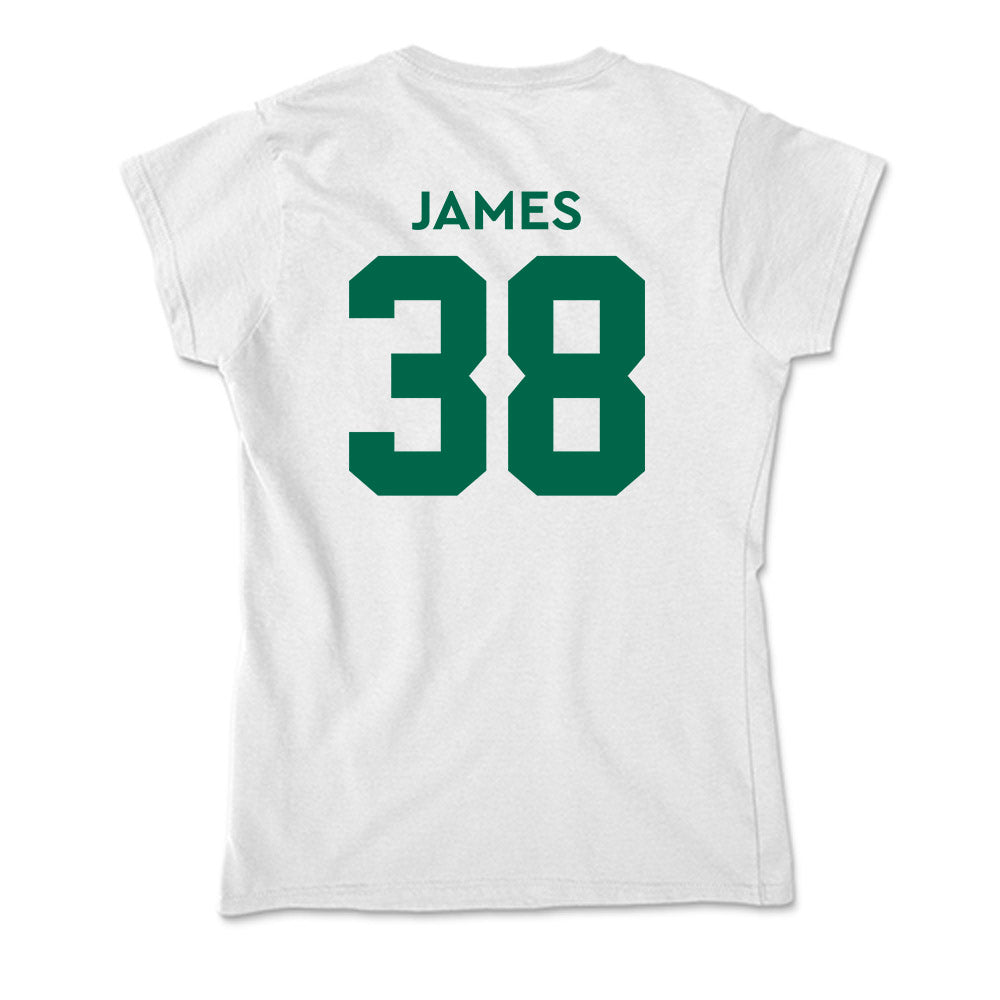 Illinois Wesleyan - NCAA Football : Torian James - Soft Style Women’s T-Shirt-1