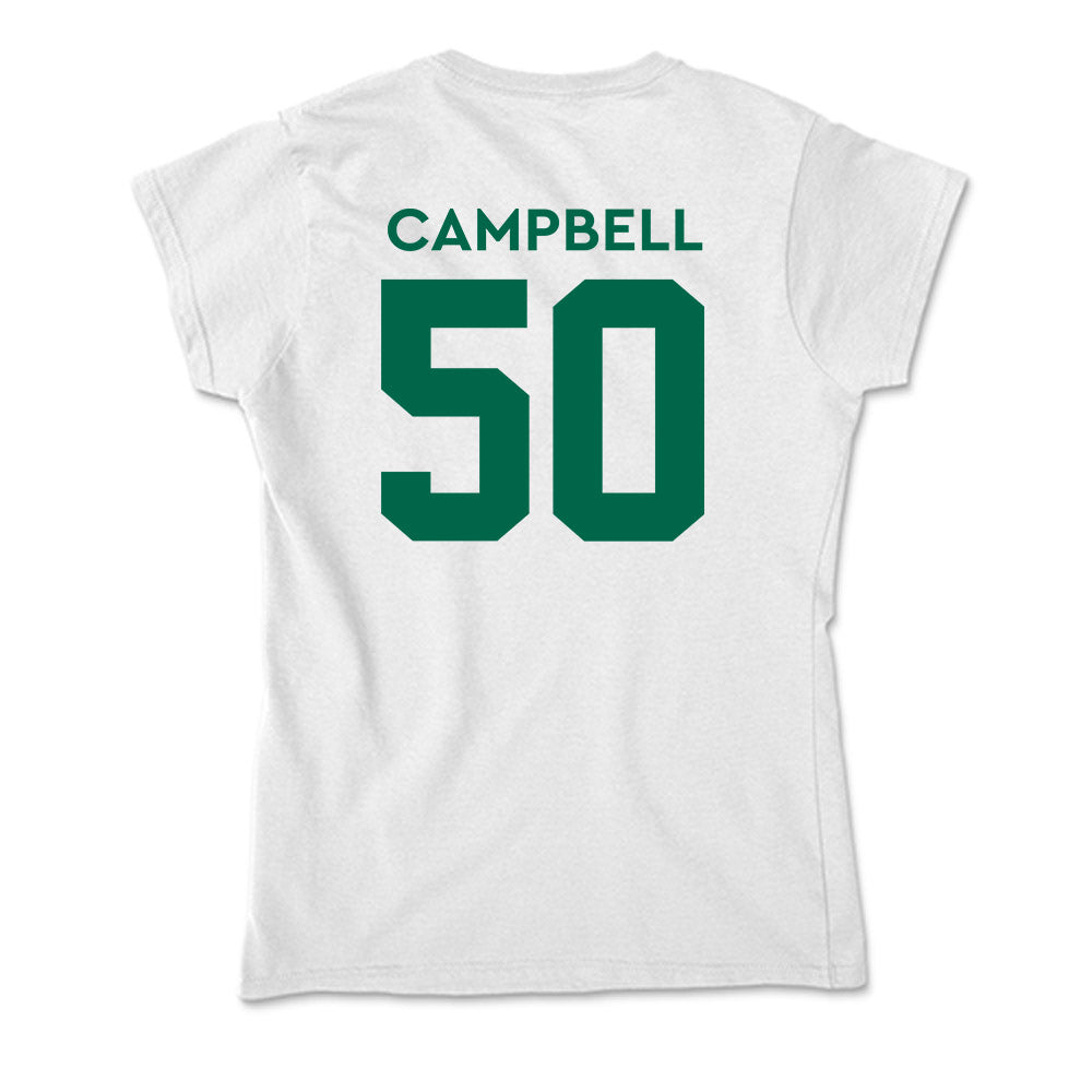 Illinois Wesleyan - NCAA Football : Tre Campbell - Soft Style Women’s T-Shirt-1