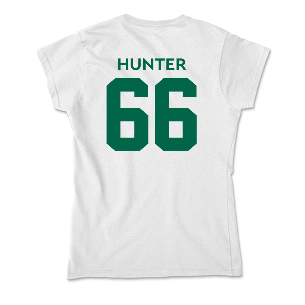 Illinois Wesleyan - NCAA Football : Demarco Hunter - Soft Style Women’s T-Shirt-1