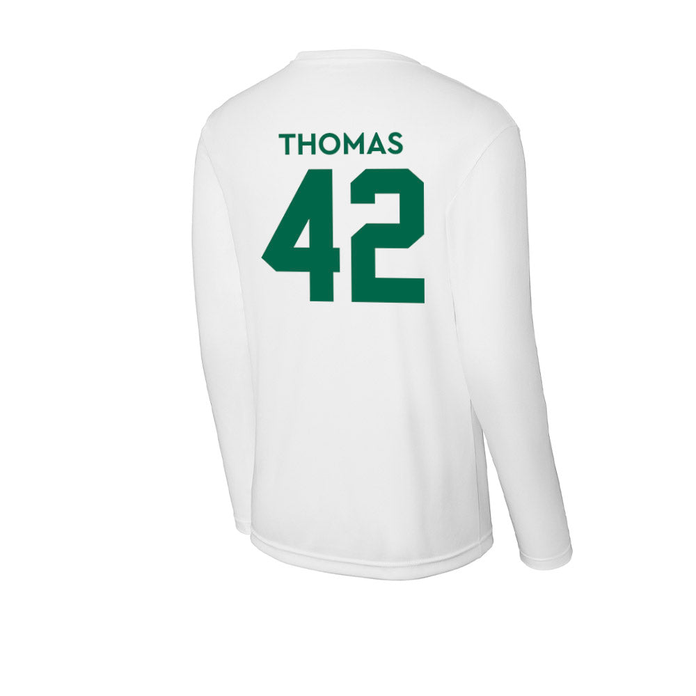 Illinois Wesleyan - NCAA Football : Damontae Thomas - Activewear Long Sleeve T-Shirt-1